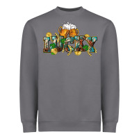 Storm Lucky beers St. Patrick's Day Heavyweight Sweatshirt - CowGirlArtShop