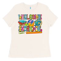 Bone welcome school Ladies Tee - NancyCooperArtShop