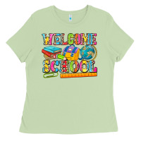 Matcha welcome school Ladies Tee - NancyCooperArtShop