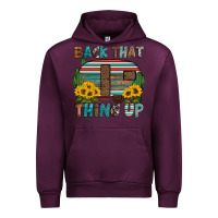 Mauve Wine back that thing up Urban Hoodie - Artiststas