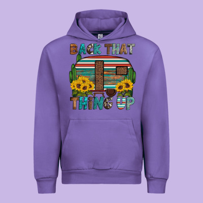 Back That Thing Up Urban Hoodie Designed By Artiststas