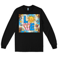 Black summer love Long Sleeve Tee - TumblerDesignByShophia