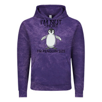 Cloud Purple I'm Not Short I'm Penguin Size Vintage Hoodie - Bettercallsaul