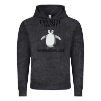 Vintage Black I'm Not Short I'm Penguin Size Vintage Hoodie - Bettercallsaul