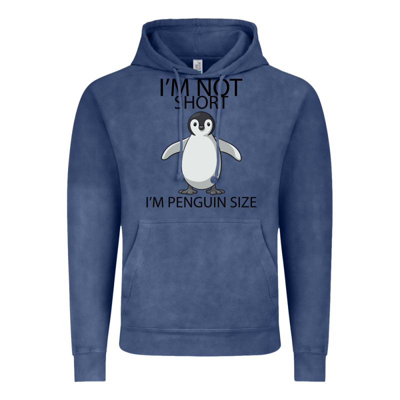 I'm Not Short I'm Penguin Size Vintage Hoodie by Bettercallsaul | Teevron