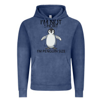 Vintage Denim I'm Not Short I'm Penguin Size Vintage Hoodie - Bettercallsaul