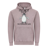 Vintage Zinc I'm Not Short I'm Penguin Size Vintage Hoodie - Bettercallsaul