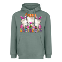 Sage Happy Easter Heavyweight Hoodie - CowhideDigitalArt