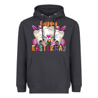Smoke Happy Easter Heavyweight Hoodie - CowhideDigitalArt