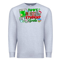 Heather Grey 100 Nursing Student Tears Premium Sweatshirt - CowhideDigitalArt