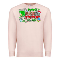 Pale Pink 100 Nursing Student Tears Premium Sweatshirt - CowhideDigitalArt