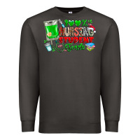 Smoke 100 Nursing Student Tears Premium Sweatshirt - CowhideDigitalArt
