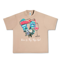 Burro Wine Flip Flops Girl Urban Heavy Tee - Bettercallsaul