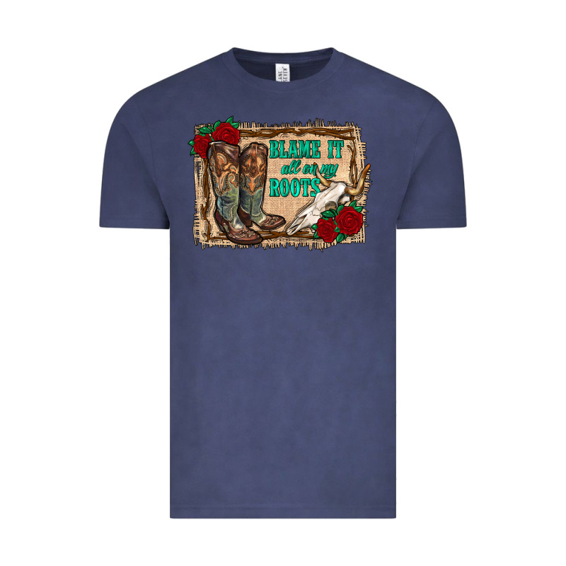 Blame It All On My Roots Vintage Tee by RanaPortraitStore | Teevron