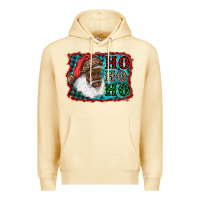 Pina Colada african american santa ho ho ho Premium Hoodie - RanaPortraitStore