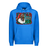 True Royal african american santa ho ho ho Premium Hoodie - RanaPortraitStore