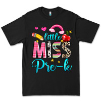 Black little miss pre k Premium Tee - NancyCooperArtShop