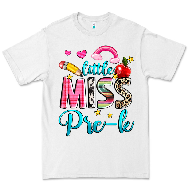 Little Miss Pre K Premium Tee by NancyCooperArtShop | Teevron
