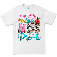 White little miss pre k Premium Tee - NancyCooperArtShop