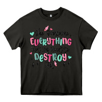 Asphalt she overcame everything that was meant to destroy Heavy Core Tee - MaliasSmallBusiness