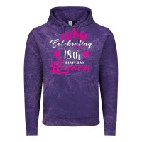 Cloud Purple Celebrating With the 18th Birthday Queen Vintage Hoodie - Bettercallsaul