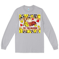 Moon Dust tis' the season softball with cowhide tumbler tbs Long Sleeve Tee - TumblerDesignByShophia