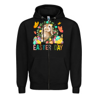 Black Easter Day Zipper Hoodie - BundleAndBundleShop