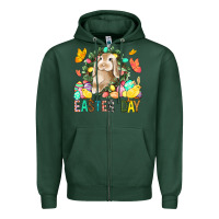 Sports Green Easter Day Zipper Hoodie - BundleAndBundleShop