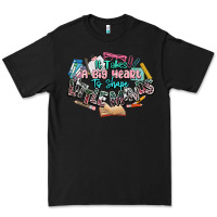 Black it takes a big heart to shape little mind teacher Premium Tee - NancyCooperArtShop
