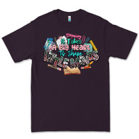 Plum it takes a big heart to shape little mind teacher Premium Tee - NancyCooperArtShop