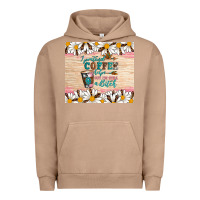 Pigment Burro i pretend coffee helps but i'm still a bitch Urban Hoodie - Artiststas