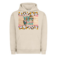 Pigment French Oak i pretend coffee helps but i'm still a bitch Urban Hoodie - Artiststas