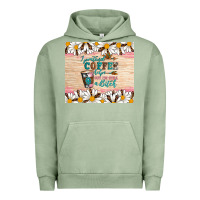 Pigment Oil Green i pretend coffee helps but i'm still a bitch Urban Hoodie - Artiststas