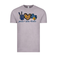 Vintage Zinc Peace Love Texas Vintage Tee - Bettercallsaul