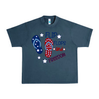 Midnight Navy Flip Flops and Freedom Urban Heavy Tee - Bettercallsaul
