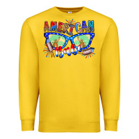 Lemon American babe Premium Sweatshirt - CowhideDigitalArt
