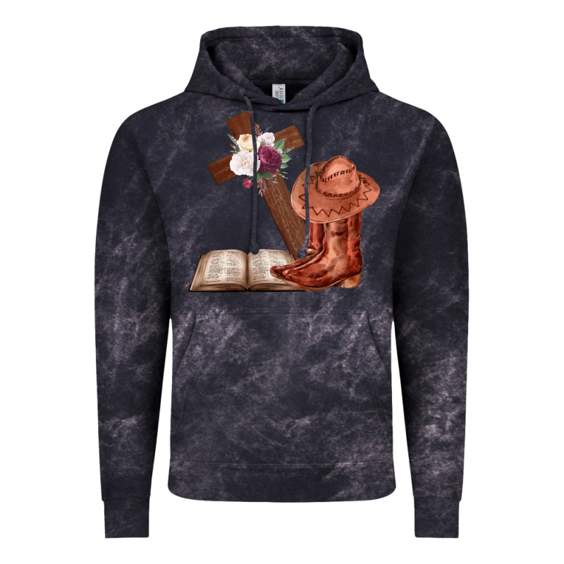Boots With Bible And Cross Vintage Hoodie by Bettercallsaul | Teevron