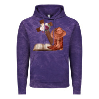 Cloud Purple Boots with Bible and cross Vintage Hoodie - Bettercallsaul