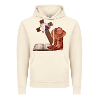Vintage Artic Boots with Bible and cross Vintage Hoodie - Bettercallsaul