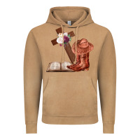 Vintage Camel Boots with Bible and cross Vintage Hoodie - Bettercallsaul