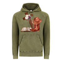 Vintage Olive Boots with Bible and cross Vintage Hoodie - Bettercallsaul
