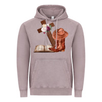 Vintage Zinc Boots with Bible and cross Vintage Hoodie - Bettercallsaul