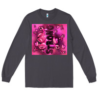 Smoke strong breast cancer Long Sleeve Tee - RanaPortraitStore