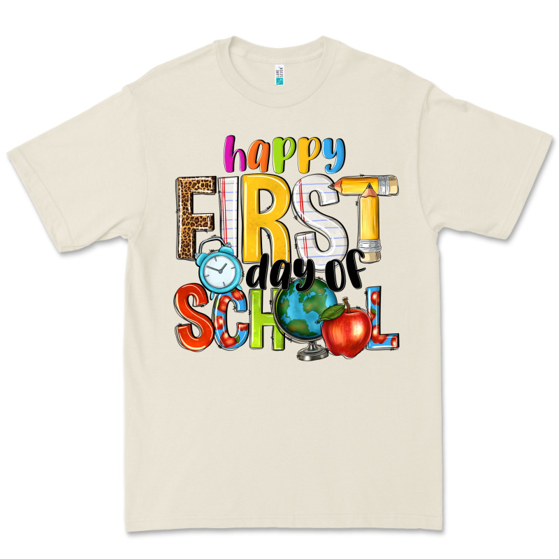 Happy First Day Of School Premium Tee by NancyCooperArtShop | Teevron