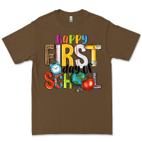 Cacao happy first day of school Premium Tee - NancyCooperArtShop