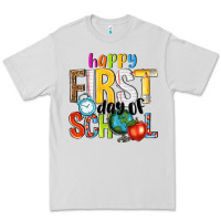 Dove Grey happy first day of school Premium Tee - NancyCooperArtShop
