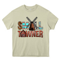 Mossy small towner Heavy Core Tee - NancyCooperArtShop