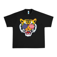 Black America Merica Tiger Urban Heavy Tee - Bettercallsaul