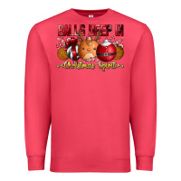 Cardinal balls deep in christmas spirit Premium Sweatshirt - CowhideDigitalArt