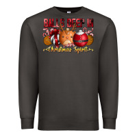 Smoke balls deep in christmas spirit Premium Sweatshirt - CowhideDigitalArt